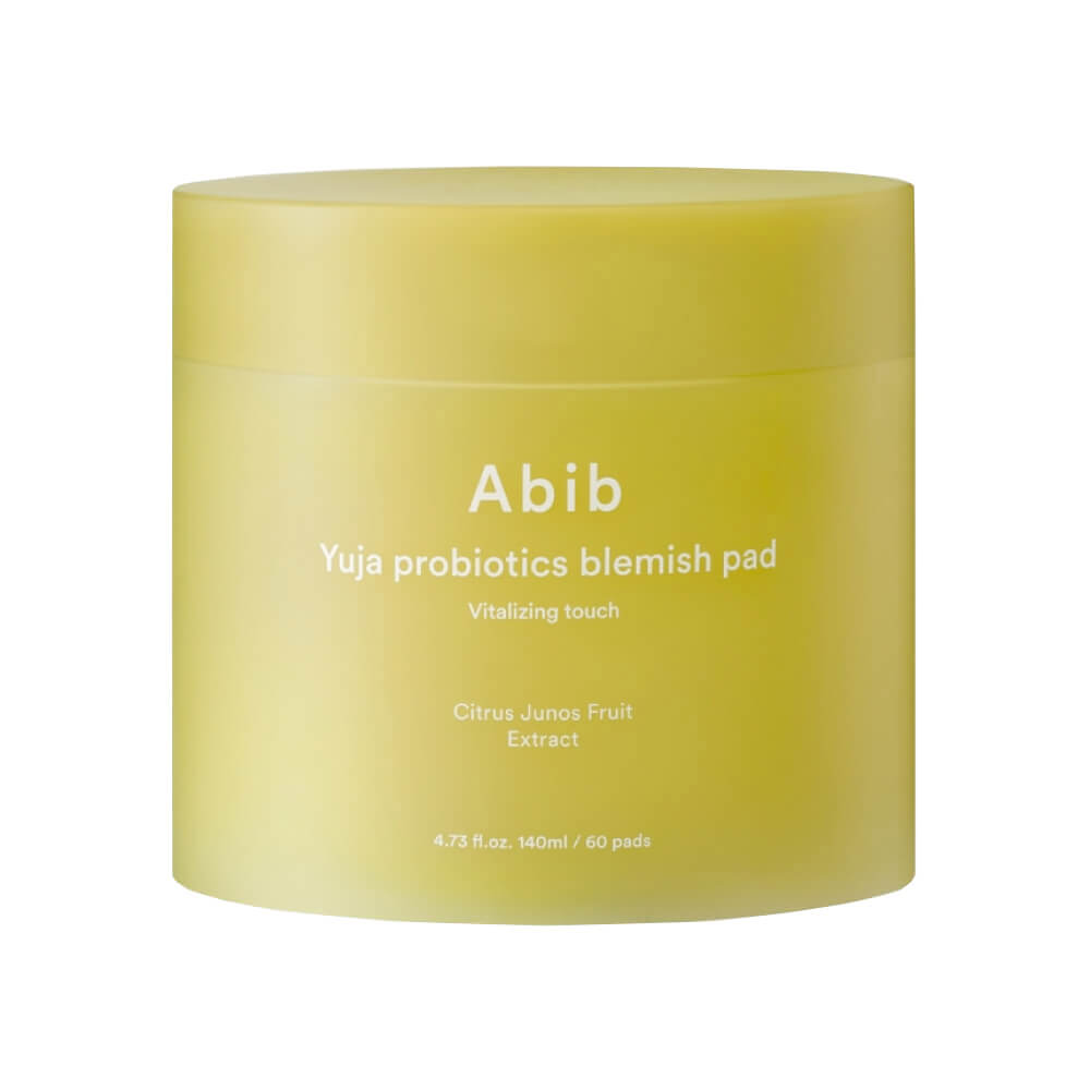 Витаминные тонизирующие пэды с юдзу Abib Yuja Probiotics Blemish Pad, 60 шт (140 мл)