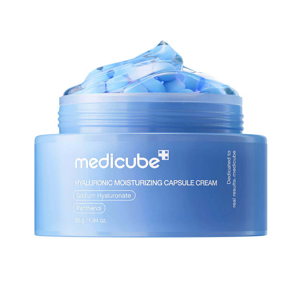 Увлажняющий капсульный крем с пантенолом medicube Hyaluronic Moisturizing Capsule Cream, 55 мл
