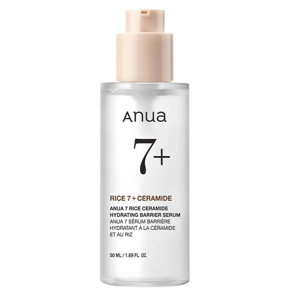 Сыворотка для сияния кожи с рисом Anua Rice 7 Ceramide Hydrating Barrier Serum, 50 мл