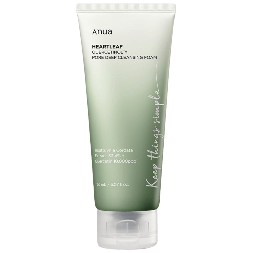 Пенка-скраб с кверцетинолом для очищения пор Anua Heartleaf Quercetinol Pore Deep Cleansing Foam, 150 мл