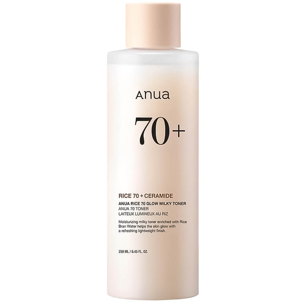 Молочный тонер для сияния кожи с рисом Anua Rice 70 Glow Milky Toner, 250 мл