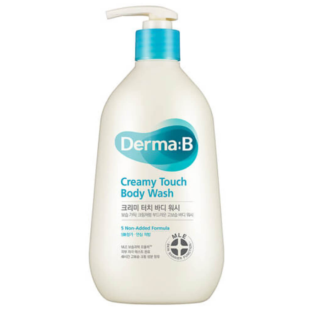 Ламеллярный крем-гель для душа Derma:B Creamy Touch Body Wash, 400 мл