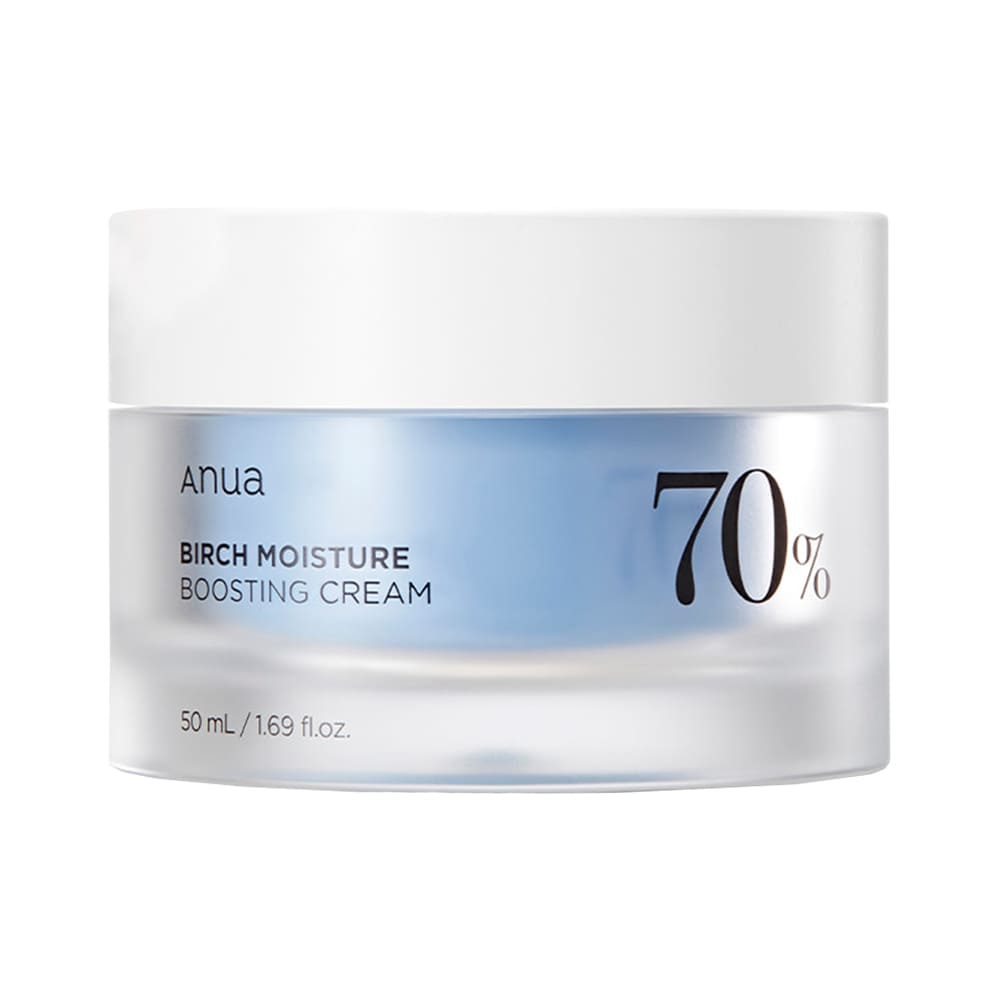 Успокаивающий крем с берёзовым соком Anua Birch 70% Boosting Cream Moisture, 50 мл