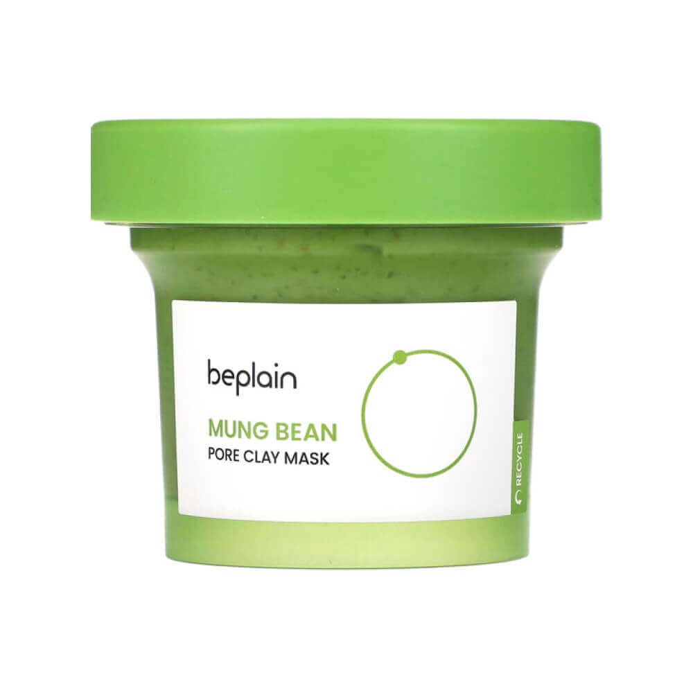Глиняная маска для сужения пор с бобами маш beplain Mung Bean Pore Clay Mask, 120 мл